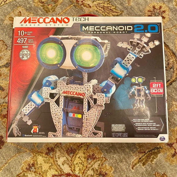 ⭐️ NEW! In the box! ⭐️ Meccano Meccanoid 2.0 Personal Robot, ages 10+ - Picture 1 of 3